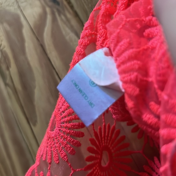 Lilly Pulitzer Sheer Neon Top - Picture 9 of 11